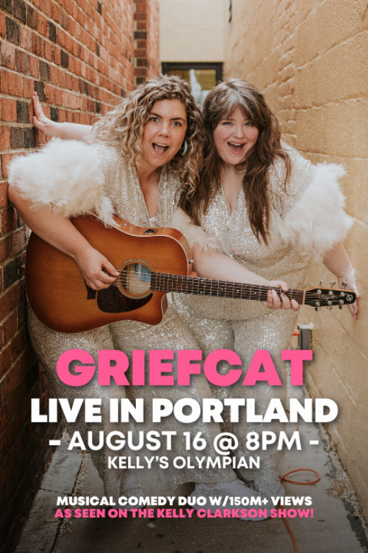 Griefcat - Viral Musical Comedy Duo - LIVE in Portland! in Oregon
