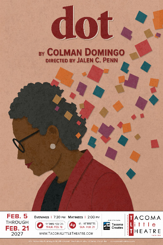 DOT at Tacoma Little Theatre show poster