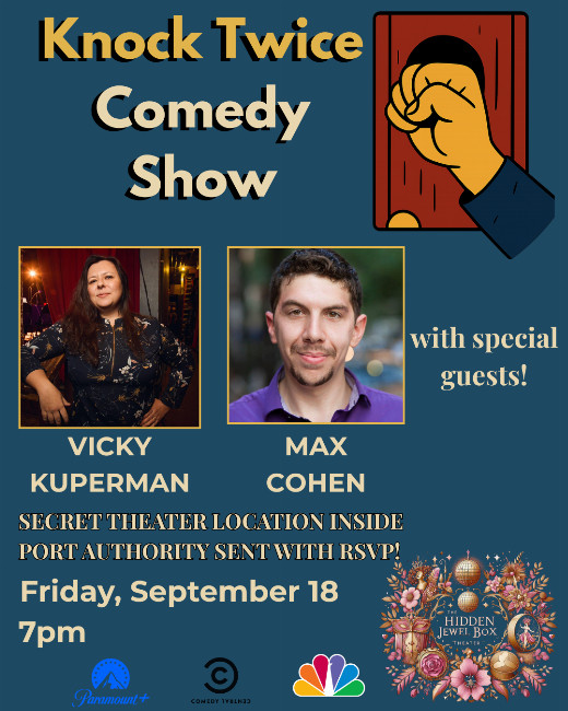 Knock Twice Comedy Show show poster