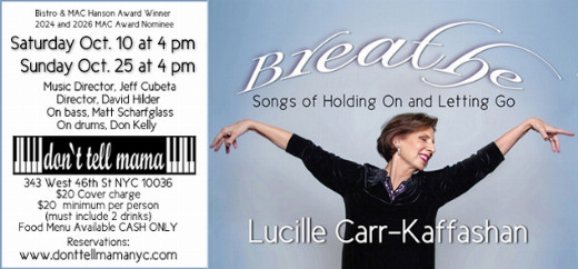 Breathe, Songs of Holding On and Letting Go in Off-Off-Broadway