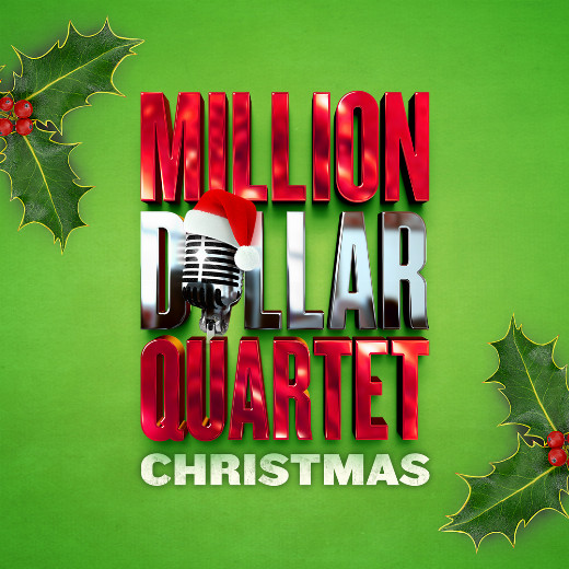 Million Dollar Quartet Christmas show poster