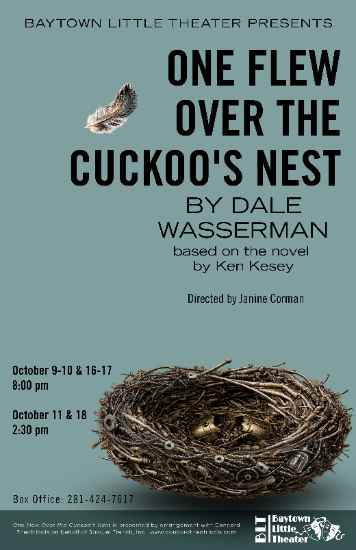 One Flew Over the Cuckoo's Nest show poster