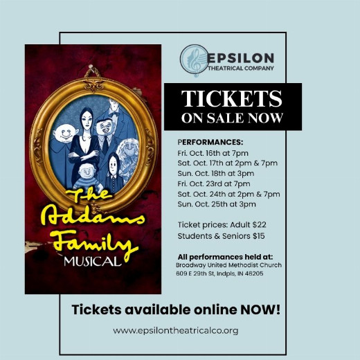 The Addams Family Musical in Indianapolis