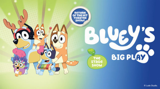 BLUEY'S BIG PLAY show poster