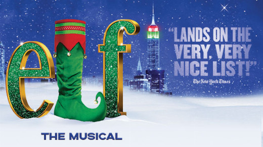 ELF THE MUSICAL show poster