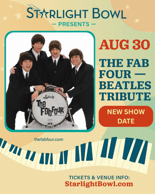 RESCHEDULED: The Fab Four: The Ultimate Tribute LIVE in Concert in Burbank, CA show poster