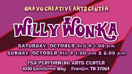 WILLY WONKA in Nashville