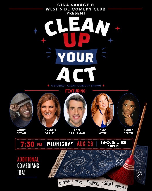 Clean Up Your Act show poster