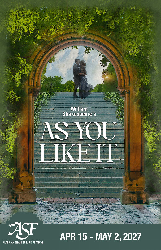 William Shakespeare's As You Like It show poster