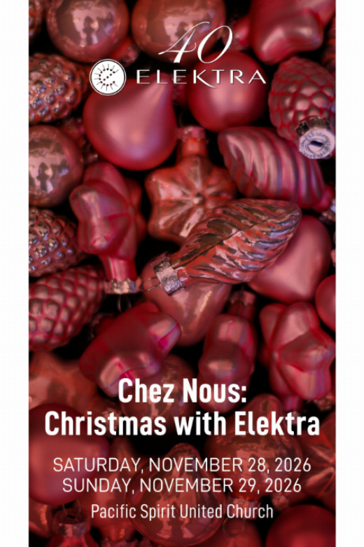 Chez Nous: Christmas with Elektra show poster