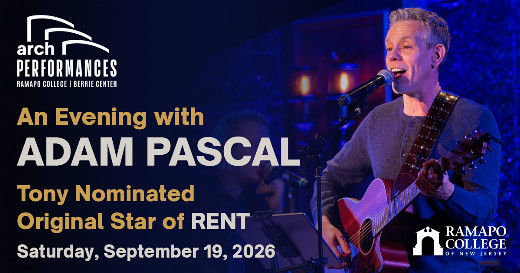 An Evening with Adam Pascal in New Jersey