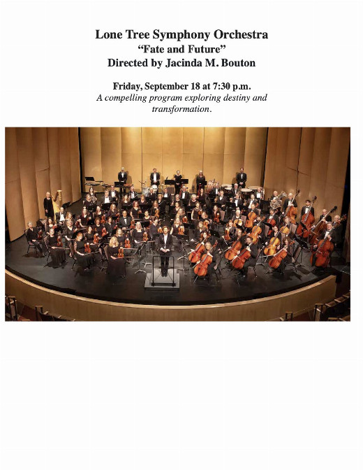 Lone Tree Symphony Orchestra “Fate and Future” in Colorado