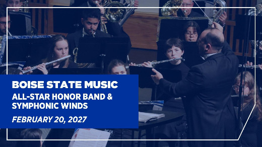 Boise State All-Star Honor Band & Symphonic Winds show poster