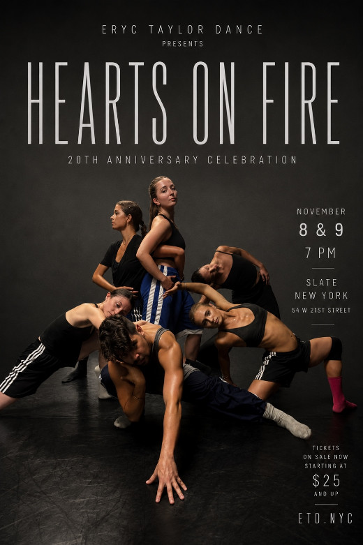 ETD's 20th Anniversary Celebration and Hearts on Fire Performance at Slate Off-Off-Broadway (Nov 8 – Nov 9, 2026)