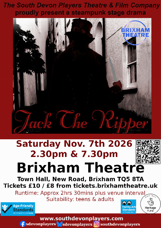 Jack the Ripper (theatre show) Brixham Theatre in UK Regional