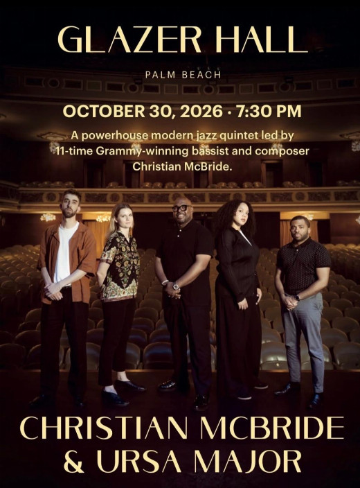 Glazer Hall Presents Christian McBride & Ursa Major in Miami Metro