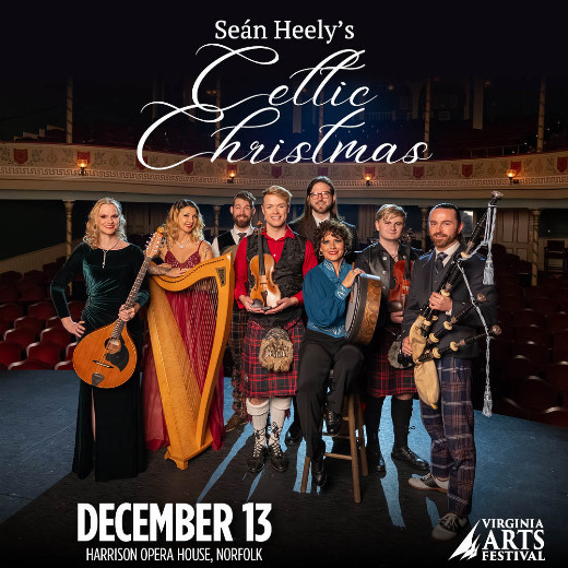 Seán Heely's Celtic Christmas  in Central Virginia