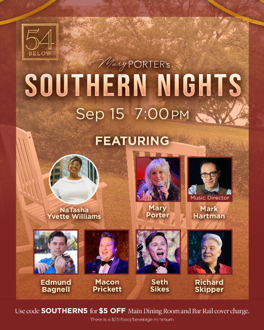 Mary Porter's SOUTHERN NIGHTS in Cabaret