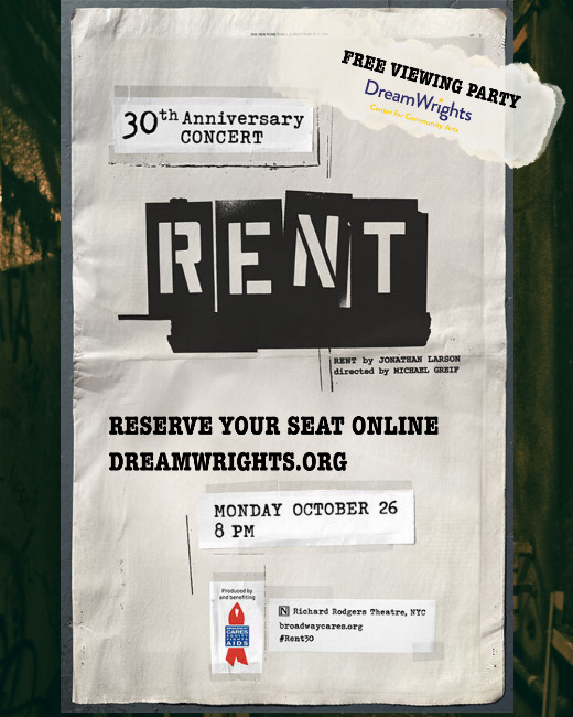 Rent, the 30th Anniversary Concert (Live Streaming Event) in Central Pennsylvania