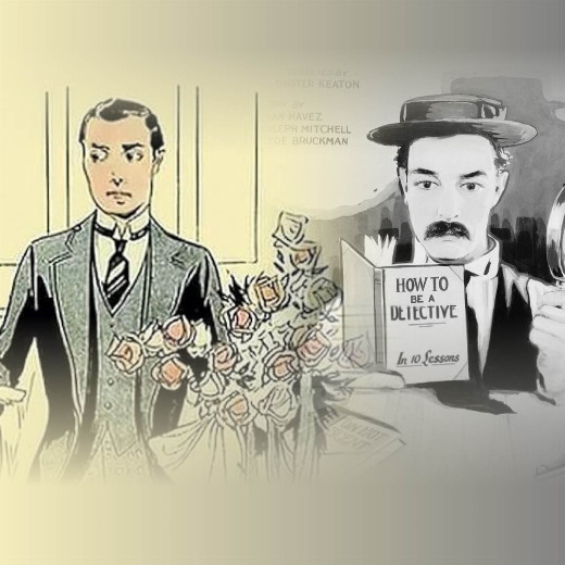 Sherlock Jr. and Seven Chances, Silent Films accompanied by Clark Wilson on the Mighty Wurlitzer Organ in Boston