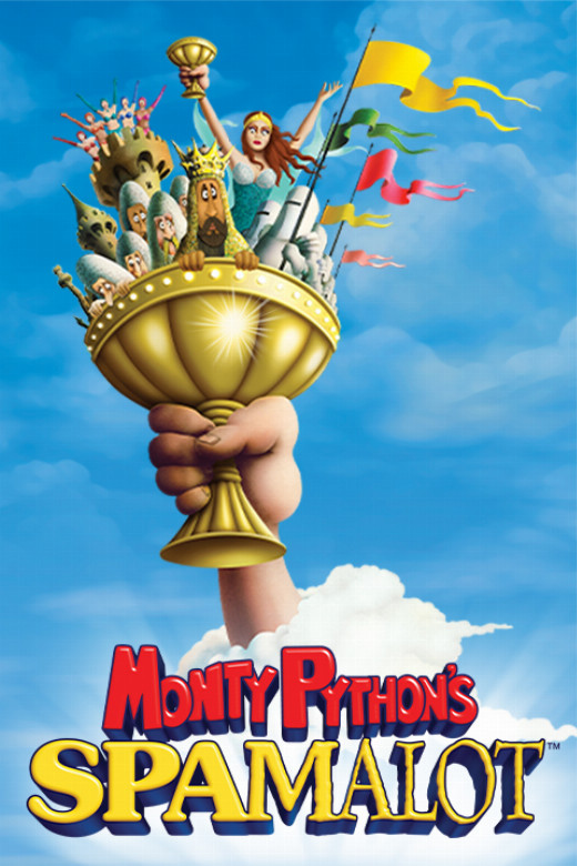 Monty Python's SPAMALOT show poster