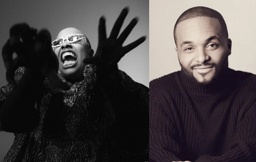 Vocalist Cécile McLorin Salvant with pianist Sullivan Fortner in Atlanta