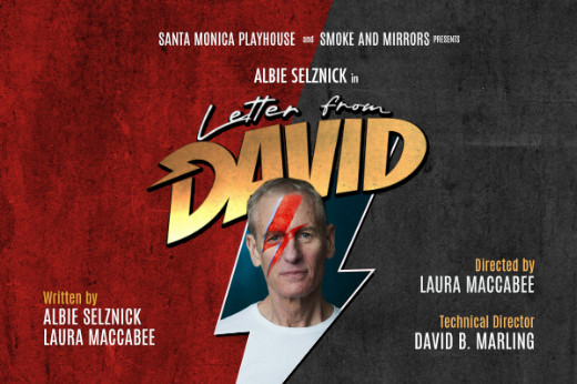 Letter from David show poster