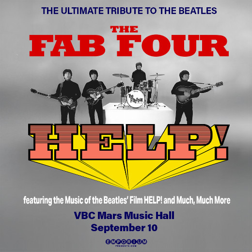 The Fab Four: Tribute to The Beatles' HELP! in Huntsville, AL in Birmingham