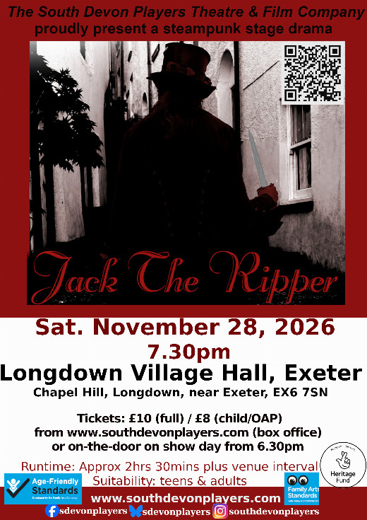 Jack the Ripper - Theatre show, Longdown near Exeter in UK Regional