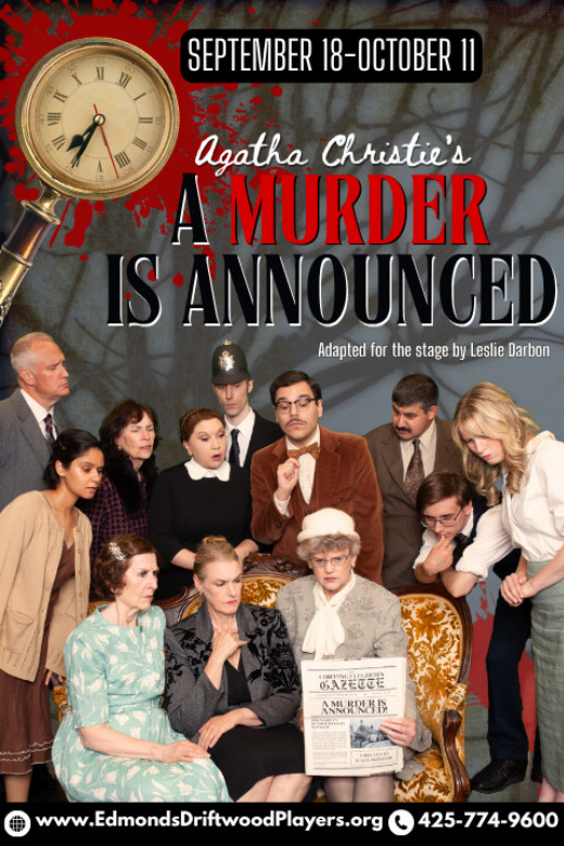 Agatha Christie's A Murder is Announced show poster