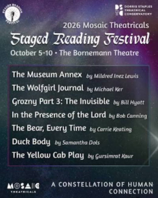 Staged Reading Festival in San Diego