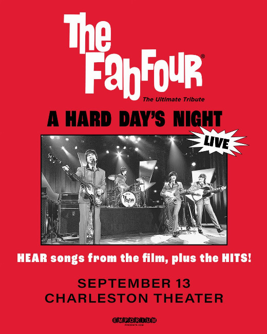 The Fab Four: Tribute to The Beatles' A Hard Day's Night LIVE in Charleston, WV in West Virginia