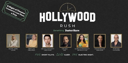 The Hollywood Rush: A Night of Celebrity Theater Created in Less Than a Day
