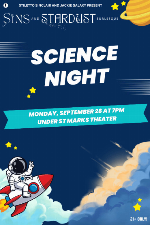 Sins and Stardust Burlesque: Science Night