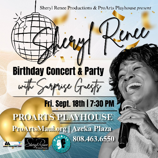 Sheryl Renee-B'Day Concert & Party in Hawaii
