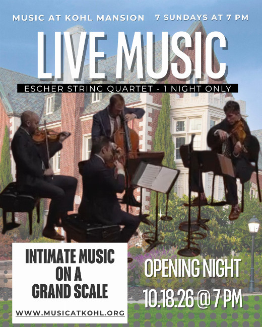 Escher String Quartet in San Francisco / Bay Area