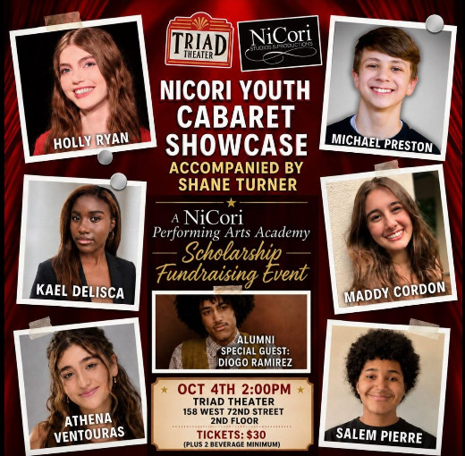 NiCori Youth Cabaret Showcase - A NiCori Performing Arts Academy Scholarship Fundraising Event in Cabaret