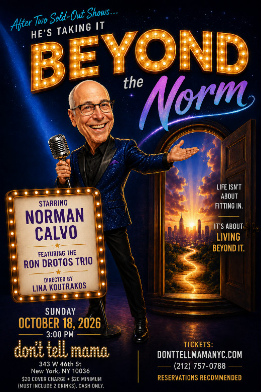 Norman Calvo: Beyond the Norm in Cabaret