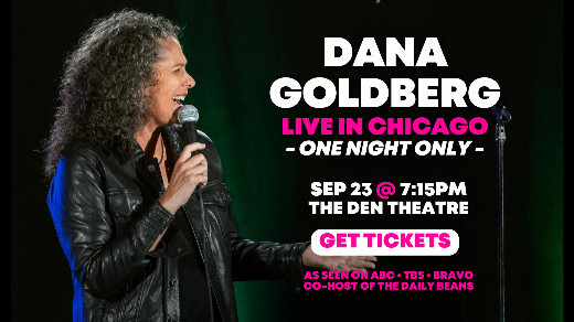 Dana Goldberg, OUTRAGEOUS Comedy Tour show poster
