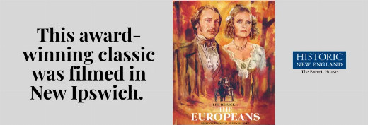 THE EUROPEANS (1979) Filmed in New Ipswich! With talkback and Q&A. Sun Oct 4, 2pm in New Hampshire