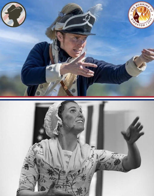 A Revolution of Her Own!™ Deborah Sampson at The Burning of Kingston Festival in Central New York