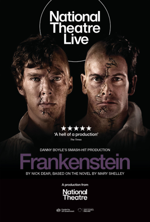 NT Live: Frankenstein presented by Third Rail Repertory Theatre in Oregon