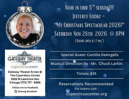 Jefferey Cooke - "My Christmas Spectacular 2026!" in Chicago