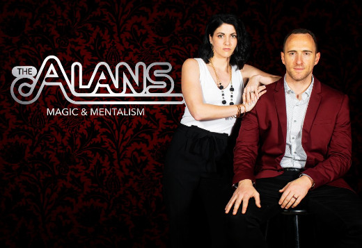 The Alans ♦ Delightfully Deceptive show poster