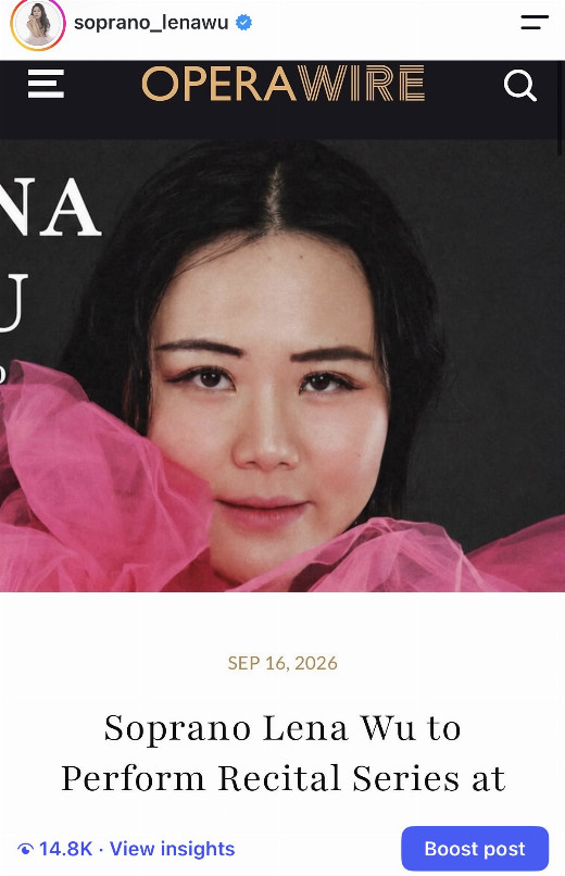 A Classical Vocal Recital: Echoes of Love & Longing show poster