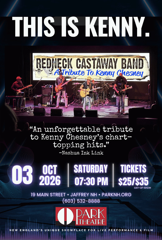 KENNY CHESNEY TRIBUTE with the Redneck Castaway Band in New Hampshire