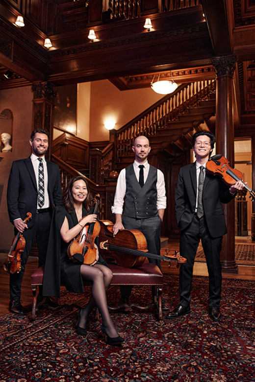 Dover Quartet: Brahms, Pura Fé & Dvořák in Oregon