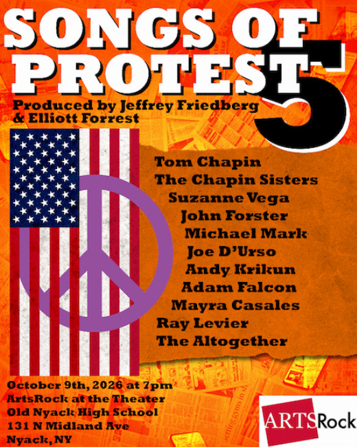 Songs of Protest show poster