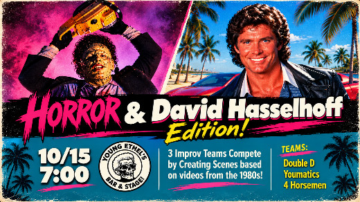 That 80s Improv Challenge: HORROR & DAVID HASSELHOFF EDITION!