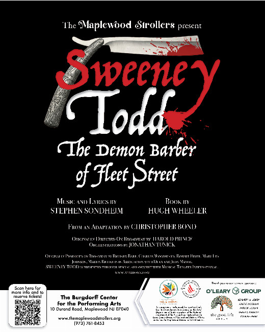 SWEENEY TODD: The Demon Barber of Fleet Street in New Jersey